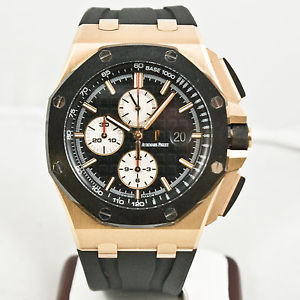 Audemars Piguet 44mm 18Kt Rose Gold Royal Oak Offshore 26401.RO.OO.A002.CA.01