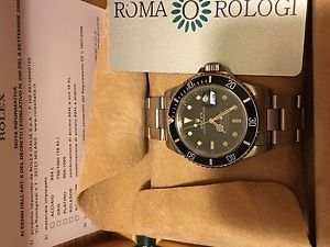 ROLEX SUBMARINER DATE 16610 SCATOLA E GARANZIA BOX AND PAPERS