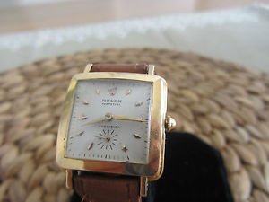 Ultra Rare Rolex Bubbleback ref.4643 Rose Gold 18k Oro from 1943