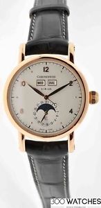 This Chronoswiss Sirius CH9341R Triple Date Moon Phase 18k Rose Gold Watch