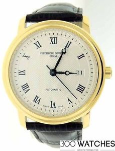 Frederique Constant Classics FC-303MC4P5 Yellow Gold Plated Steel Watch