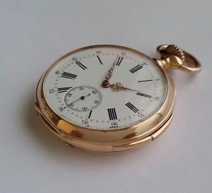 18K GOLD - SWISS  QUARTER  REPEATER -  Q.CHRONOMETER - c1890
