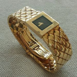Chanel Matelasse 18K Gold watch
