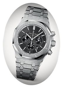 UNWORN ~ Audemars Piguet Royal Oak Chronograph, Black Dial - 41mm