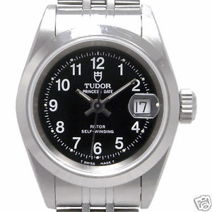 Auth TUDOR "Princess" 92400N Date Automatic, Women's watch