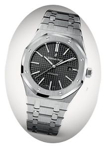 UNWORN ~ Audemars Piguet Royal Oak Black Dial - 41mm