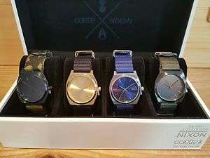 Nixon Colette Limited Edition Time Teller Watches Gold Navy Camo Number 4 of 50