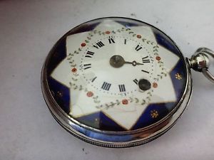 Verge Fusse Silver Watch