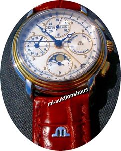 Maurice Lacroix - MASTERPIECE - Chronograph mit VOLLKALENDER und MONDPHASE