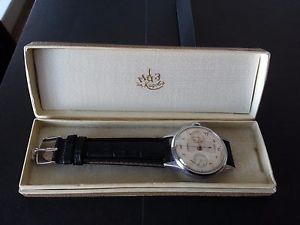Earliest USSR Strela Chronograph 3017cal. watch by1st MWF Serviced Original box