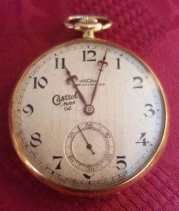 Vulcain Chronometre Taschenuhr Gold