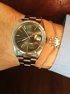 ROLEX DATE Ref.: 1501 GARANZIA 6 Mesi Revisionato Nero Soleir