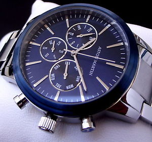 Aston Martin Men's Wristwatch %80 Off Dazzling Special Steel Production Last One