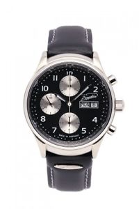 ZEPPELIN 7410-2 Uhr Herren Marken Armbanduhr Titan Saphir Automatik Chronograph