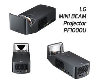 Genuine LG Minibeam PF1000U Ultra Short Throw LED Home Theater Projector Full HD