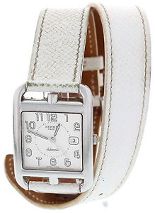 Hermes Cape Cod Stainless Steel Double Tour Watch CC1.710