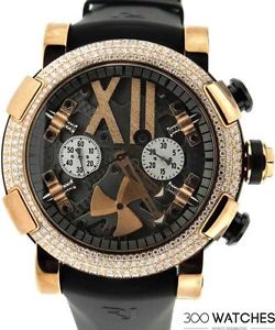 Romain Jerome RJ.T.CH.SP.003.01 Titanic DNA Steampunk 18k Gold Diamond Watch