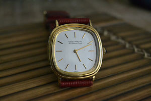 MEN'S GIRARD PERREGAUX 18K GOLD VINTAGE CLASSIC WATCH UHR MONTRE  cal.100-799