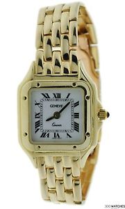 Ladies Geneva 14K Yellow Gold Quartz Watch