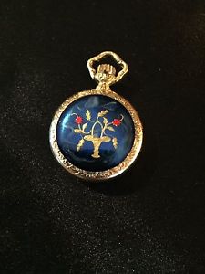 18K Gold and enamel antique watch. Condition exceptional