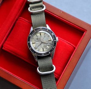Vintage Men's Favre Leuba Deep Blue 59603 Diver Automatic