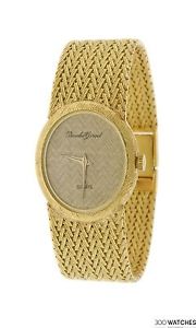 Ladies Bueche Girod 18K Yellow Gold Quartz Watch