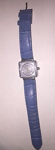 AUTH Louis Vuitton Speedy Quartz Alligator Band Watch - Ice Blue W/Paperwork