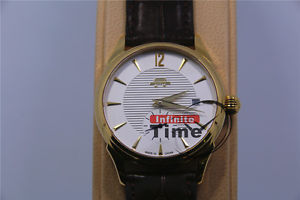 Beijing Wristwatch Handwind Men Beihai 3.0B18 Classical Chinese 18K Yellow Gold