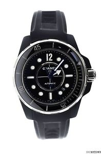 Unisex Chanel J12 Marine H2558 Black Ceramic Automatic Date Watch