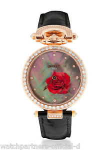 Bovet Amadeo Fleurier 39 Mille Fleurs Lady 236 Diamonds watch 18K Red Gold case