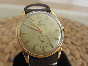 Ultra Rare Rolex Precision ref.4651 Yellow gold 18k