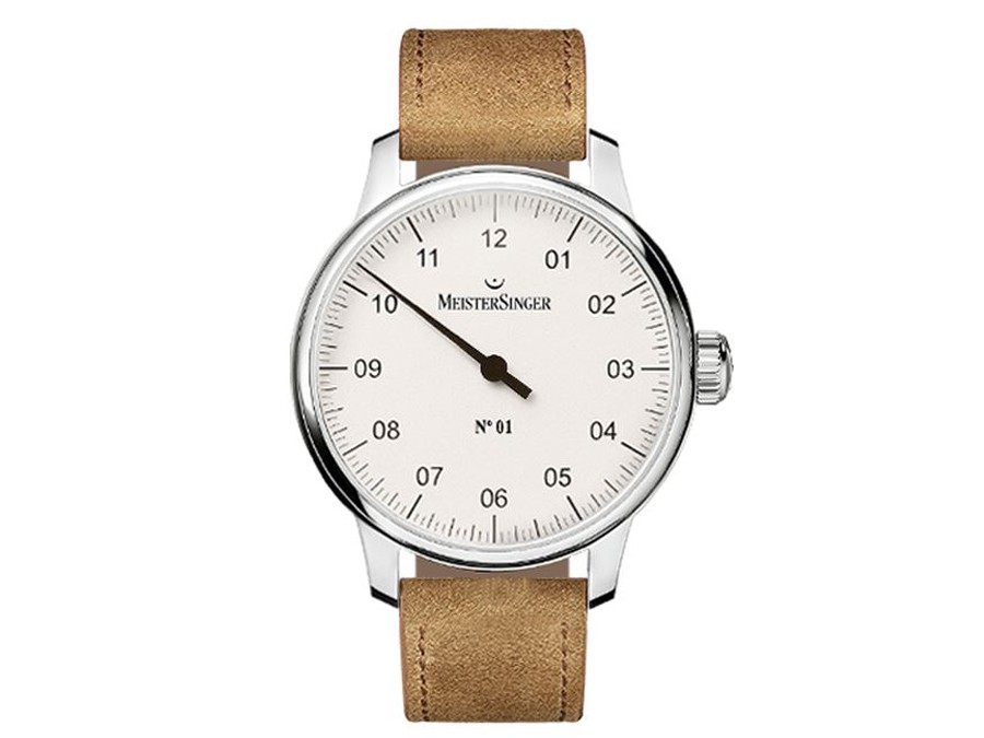 MeisterSinger Uhren Herrenuhr Einzeigeruhr N01 AM3301