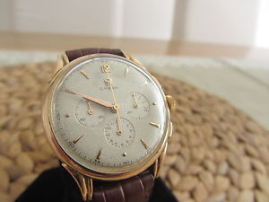 Ultra rare Omega Rose Gold 18k cal.321  from 50's Stunning Condition Oversize!