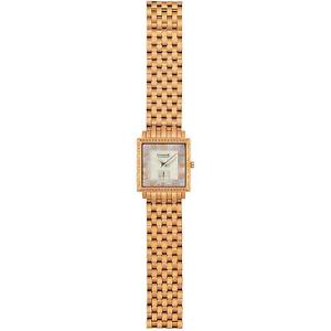 CHARMEX PARIS DAMEN ROTGOLD ËDELSTAHL ARMBAND & GEHÄUSE UHR 6060