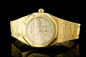 Audemars Piguet (36mm) Ref.: BA 25730/O/0789 Royal Oak Dual Time in 18k Gelbgold