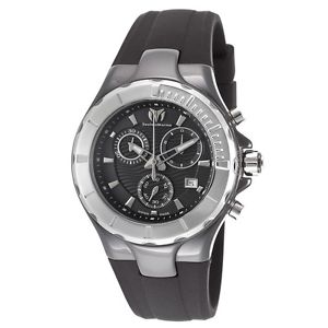 Women's Cruise Chrono Black Silicone Black Dial