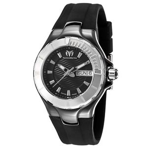 Women's Cruise Black Silicone and Dial