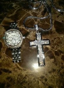 Watch and chain