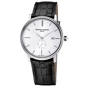 Frederique Constant 345NS5S6 Men's Slimline Silver Dial Automatic Watch