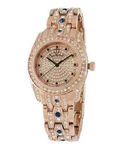 Hugo Von Eyck Syrius rose-gold IP-plated watch