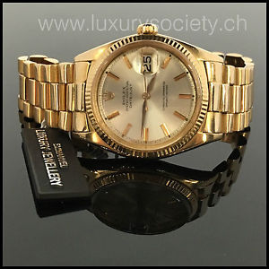 Rolex Date Just ref. 1601 oro rosa
