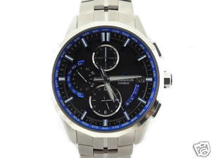 Auth CASIO "Oceanus Manta" OCW-S3000-1AJF Solar Quartz, Men's watch