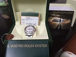 Rolex Oyster Perpetual Explorer II REF.16570 -bianco-42 mm-scatola e documenti