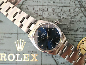 Rolex Airking Blue Soleil - Very nice condition