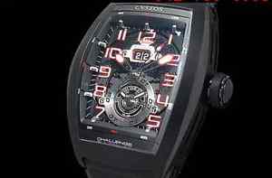 Auth CVSTOS Challenge Twin Time SS Auto Men's Watch(S A2773)