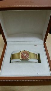 RARE 18ct Yellow Gold Diamond EBEL Watch Manual Movement 70 grams