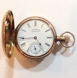 Ladies' 1887 Am. Waltham Watch Co. 14k Gold Seaside Pocket Watch - SERVICED 7j