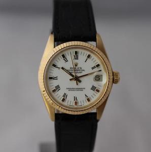Rolex Oyster Perpetual Datejust Ref. 6827 gold 18Kt 31mm