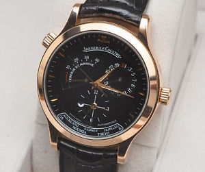 Jaeger Le Coultre Master Geographic 142.2.92.S rose Gold mint perfect in box
