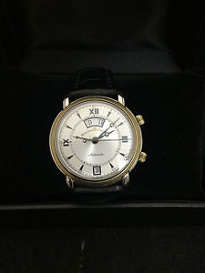 Authentic Maurice LaCroix 18k & Steel Automatic Watch